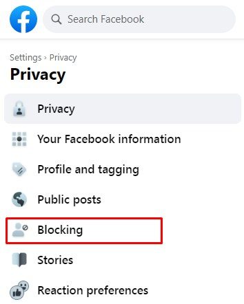 Facebook Blocking