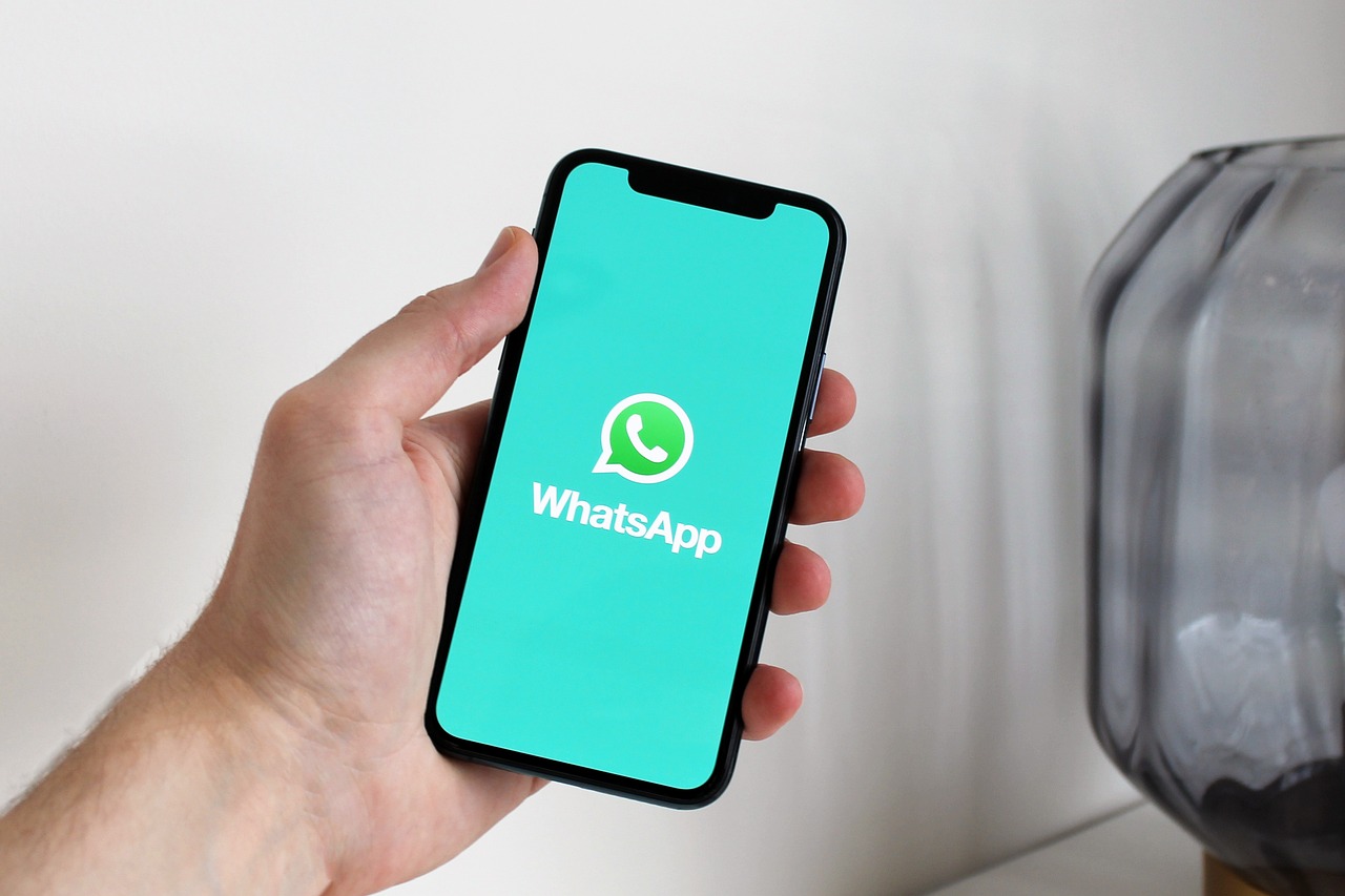 WhatsApp on mobile phone