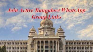 Join Active Bangalore WhatsApp Group Links