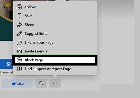 How to Block a Page in the Facebook Mobile App