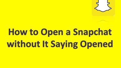How to Open a Snapchat without It Saying Opened