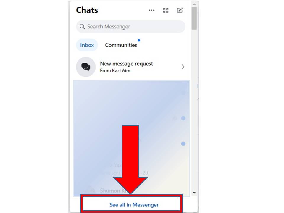 Messenger Chat Window