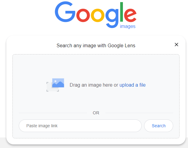 Google Reverse Image Search step-1