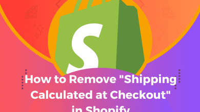 How to Remove Shipping Calculated at Checkout in Shopify