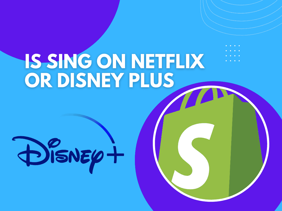 Is Sing on Netflix or Disney Plus