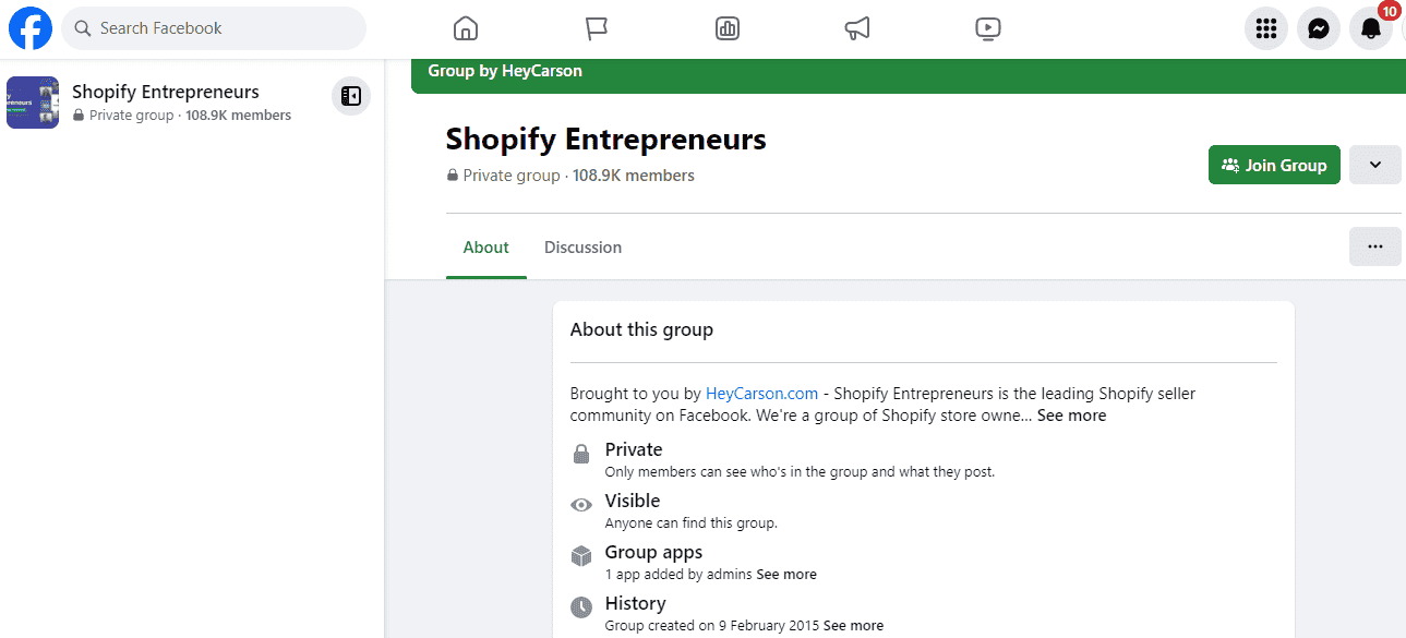 Shopify Entrepreneurs